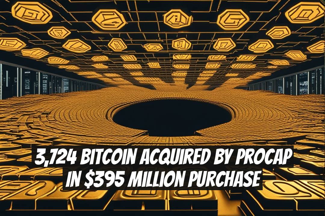 3,724 Bitcoin Acquired by ProCap in $395 Million Purchase