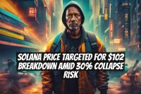 Solana Price Targeted for $102 Breakdown Amid 30% Collapse Risk