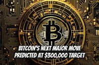 Bitcoin's Next Major Move Predicted at $300,000 Target