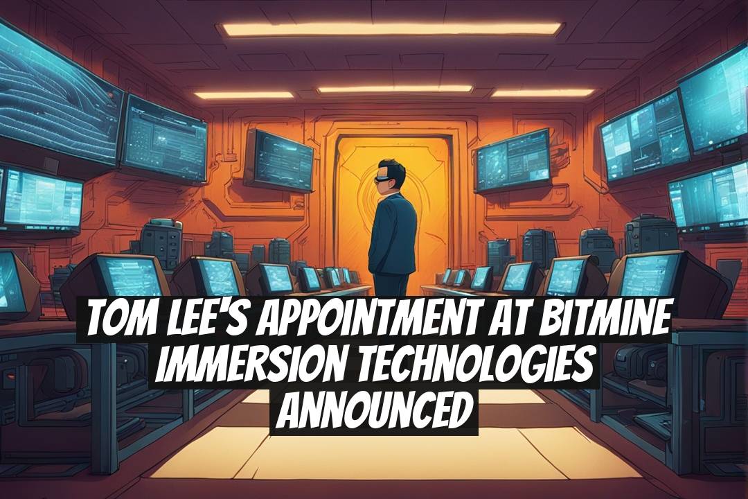 Tom Lee's Appointment at BitMine Immersion Technologies Announced