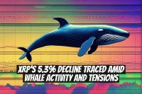 XRP's 5.3% Decline Traced Amid Whale Activity and Tensions