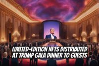 Limited-Edition NFTs Distributed at Trump Gala Dinner to Guests