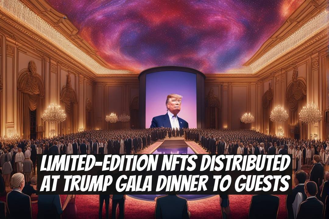 Limited-Edition NFTs Distributed at Trump Gala Dinner to Guests