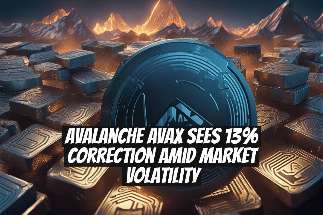 Avalanche AVAX Sees 13% Correction Amid Market Volatility