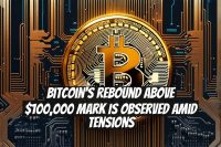 Bitcoin's Rebound above $100,000 Mark is Observed Amid Tensions