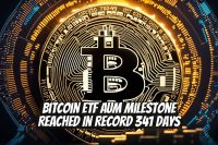 Bitcoin ETF AUM Milestone Reached in Record 341 Days