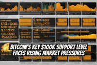 Bitcoin's Key $100K Support Level Faces Rising Market Pressures
