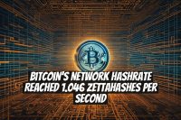 Bitcoin's Network Hashrate Reached 1.046 Zettahashes Per Second