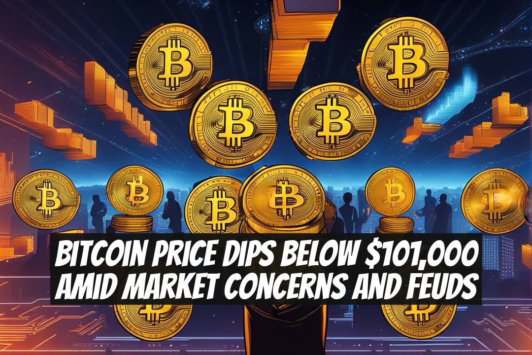 Bitcoin Price Dips Below $101,000 Amid Market Concerns and Feuds