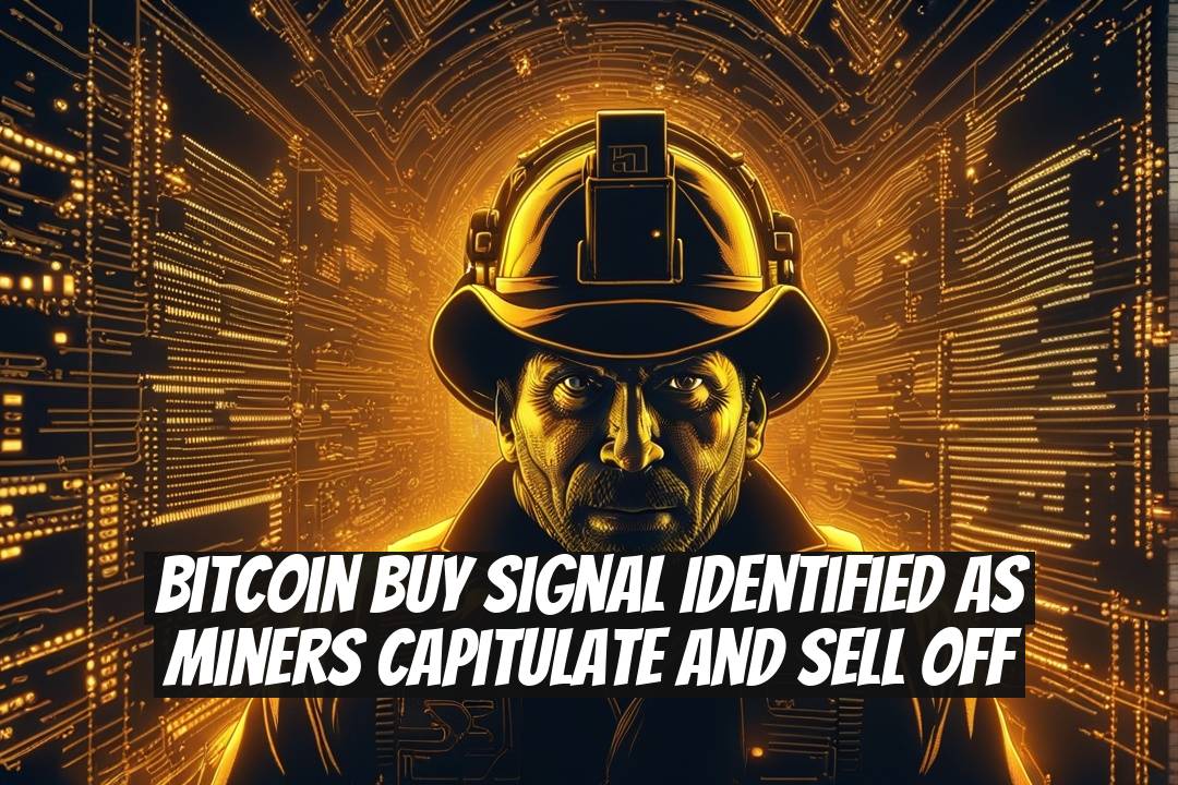 Bitcoin Buy Signal Identified as Miners Capitulate and Sell Off