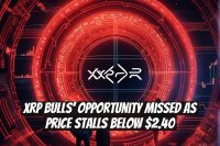 XRP Bulls' Opportunity Missed as Price Stalls Below $2.40