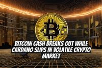 Bitcoin Cash Breaks Out While Cardano Slips in Volatile Crypto Market