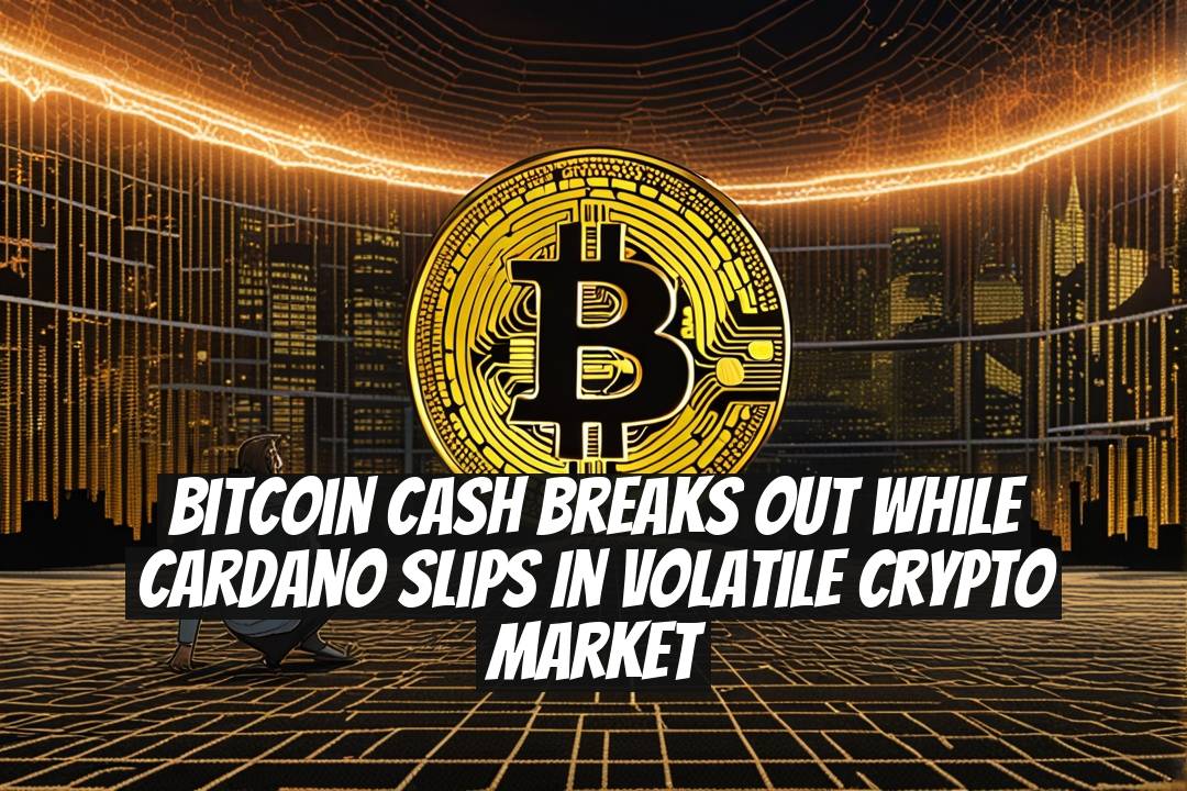 Bitcoin Cash Breaks Out While Cardano Slips in Volatile Crypto Market
