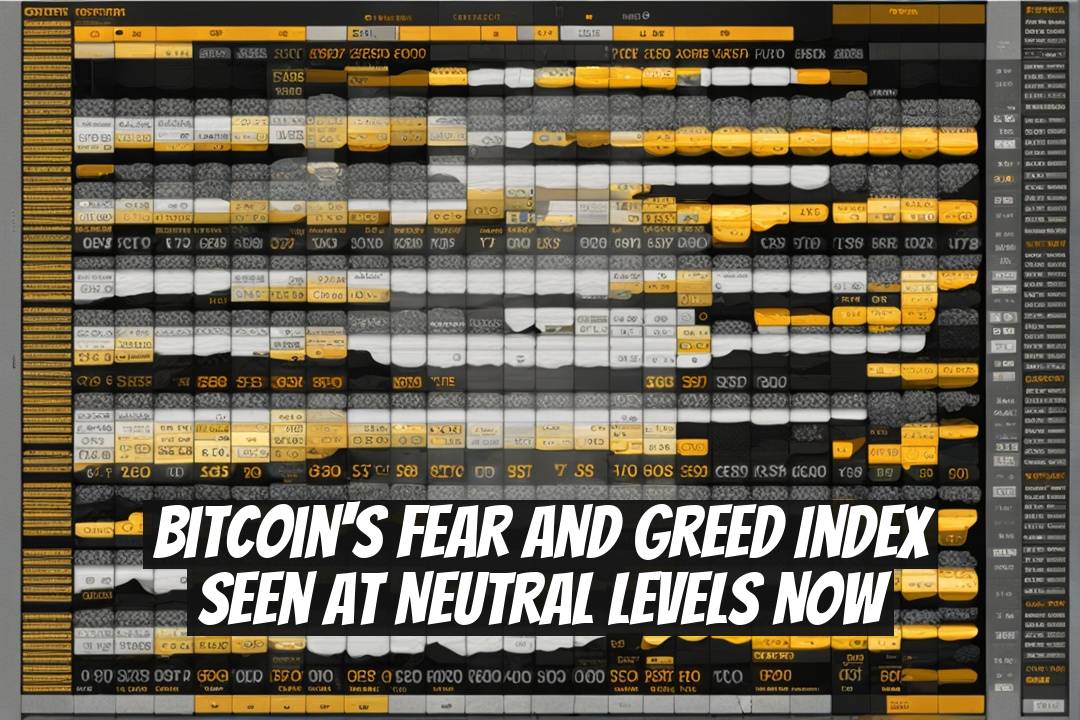 Bitcoin's Fear and Greed Index Seen at Neutral Levels Now