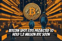 Bitcoin Spot ETFs Projected to Hold 1.2 Million BTC Soon