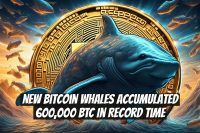 New Bitcoin Whales Accumulated 600,000 BTC in Record Time