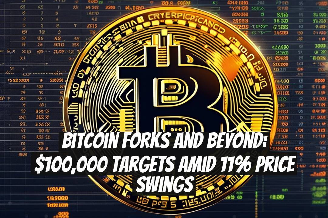 Bitcoin Forks And Beyond: $100,000 Targets Amid 11% Price Swings