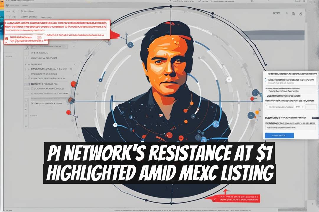 Pi Network's Resistance at $1 Highlighted Amid MEXC Listing
