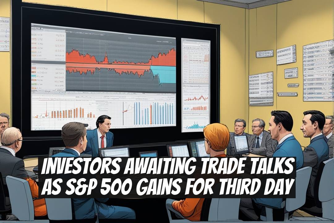Investors Awaiting Trade Talks as S&P 500 Gains for Third Day