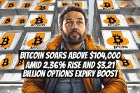 Bitcoin Soars Above $104,000 Amid 2.36% Rise and $3.21 Billion Options Expiry Boost