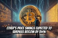 Ether's Price Swings Expected to Surpass Bitcoin by 34%