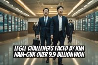 Legal Challenges Faced by Kim Nam-guk Over 9.9 Billion Won