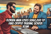 Florida Man Loses $860,000 to Fake Crypto Trading School Scam