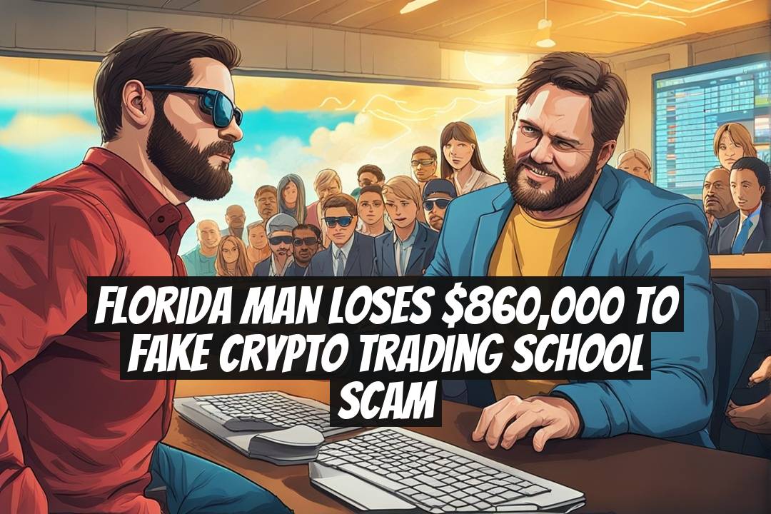 Florida Man Loses $860,000 to Fake Crypto Trading School Scam
