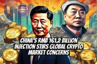 China's RMB 161.2 Billion Injection Stirs Global Crypto Market Concerns