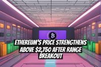 Ethereum's Price Strengthens Above $2,750 After Range Breakout