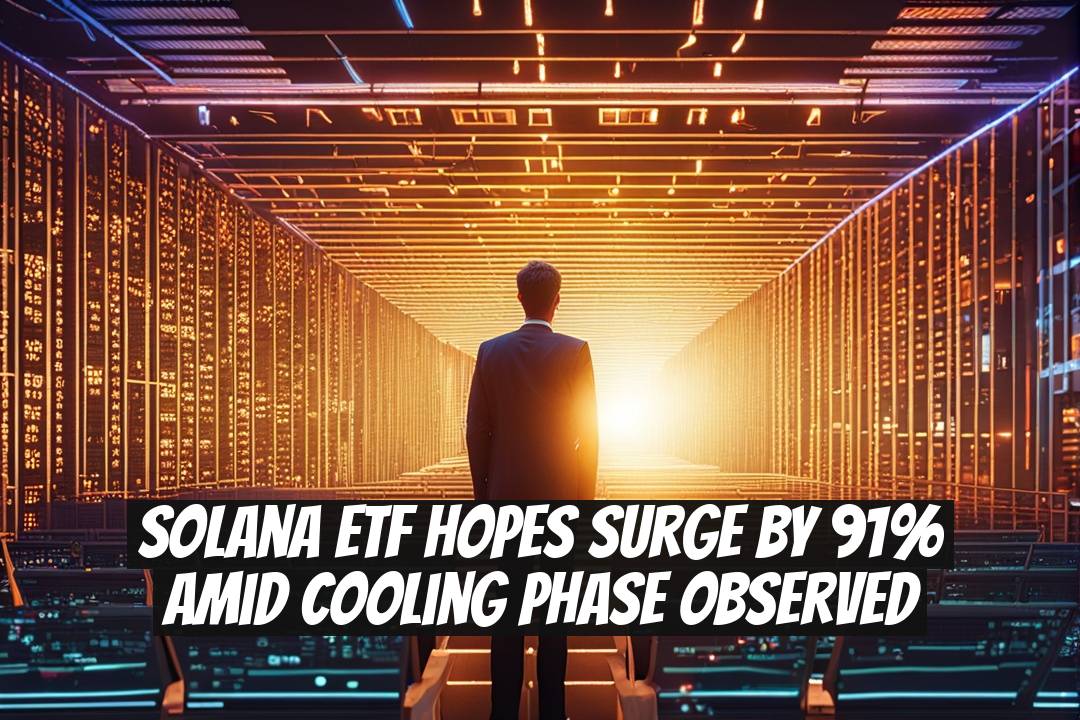 Solana ETF Hopes Surge by 91% Amid Cooling Phase Observed