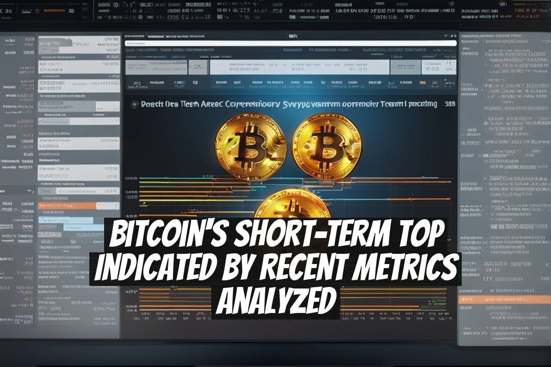Bitcoin's Short-Term Top Indicated by Recent Metrics Analyzed