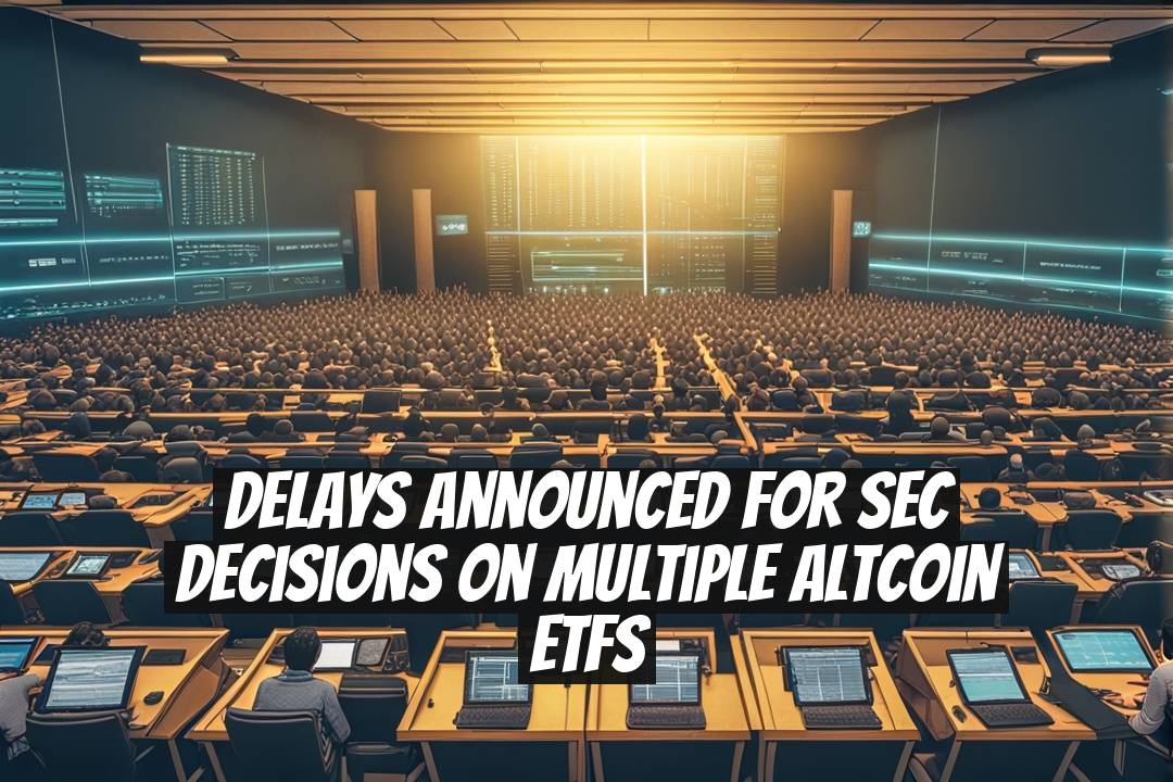 Delays Announced for SEC Decisions on Multiple Altcoin ETFs