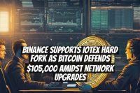 Binance Supports IoTeX Hard Fork As Bitcoin Defends $105,000 Amidst Network Upgrades