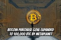 Bitcoin Purchase Goal Expanded to 100,000 BTC by Metaplanet