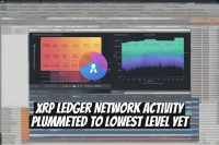 XRP Ledger Network Activity Plummeted to Lowest Level Yet