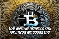 90% Approval Likelihood Seen for Litecoin and Solana ETFs