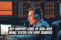 Key Support Level of $36–$38 Being Tested for HYPE Traders