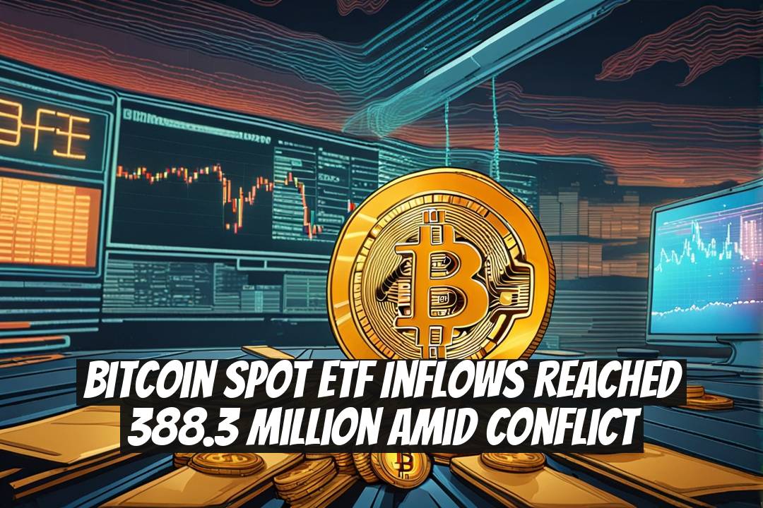 Bitcoin Spot ETF Inflows Reached 388.3 Million Amid Conflict