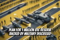 Plan for 1 Million BTC Reserve Backed by Military Discussed