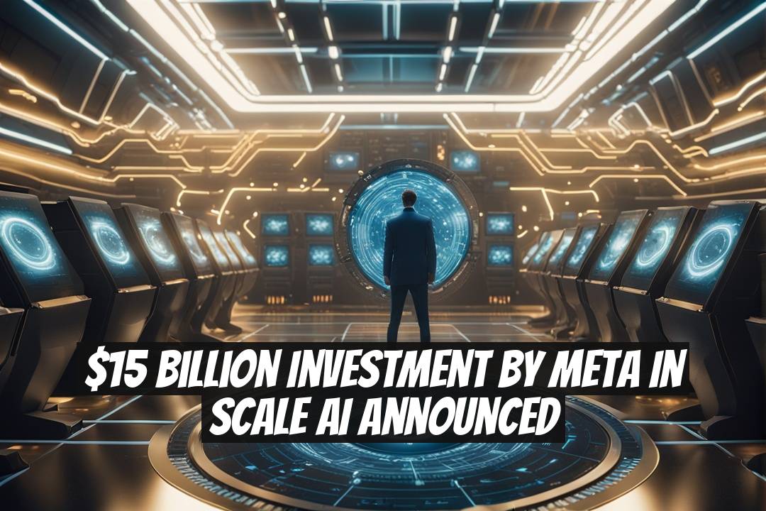 $15 Billion Investment by Meta in Scale AI Announced