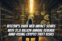 Bitcoin's Dark Web Impact Soars with $1.5 Billion Annual Revenue Amid Rising Crypto Theft Risks