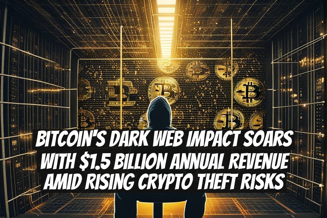 Bitcoin's Dark Web Impact Soars with $1.5 Billion Annual Revenue Amid Rising Crypto Theft Risks