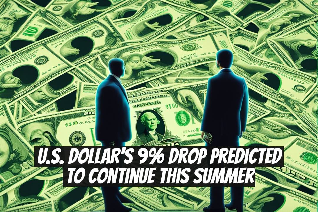 U.S. Dollar's 9% Drop Predicted to Continue This Summer