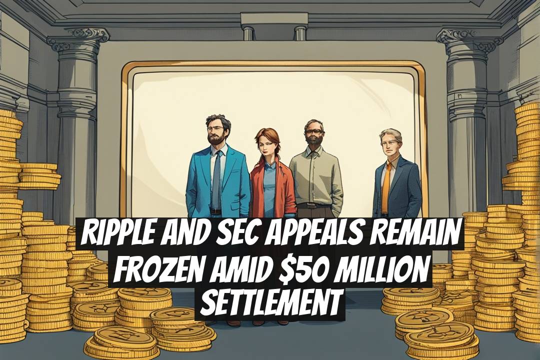 Ripple and SEC Appeals Remain Frozen Amid $50 Million Settlement