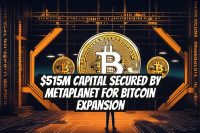 $515M Capital Secured by Metaplanet for Bitcoin Expansion