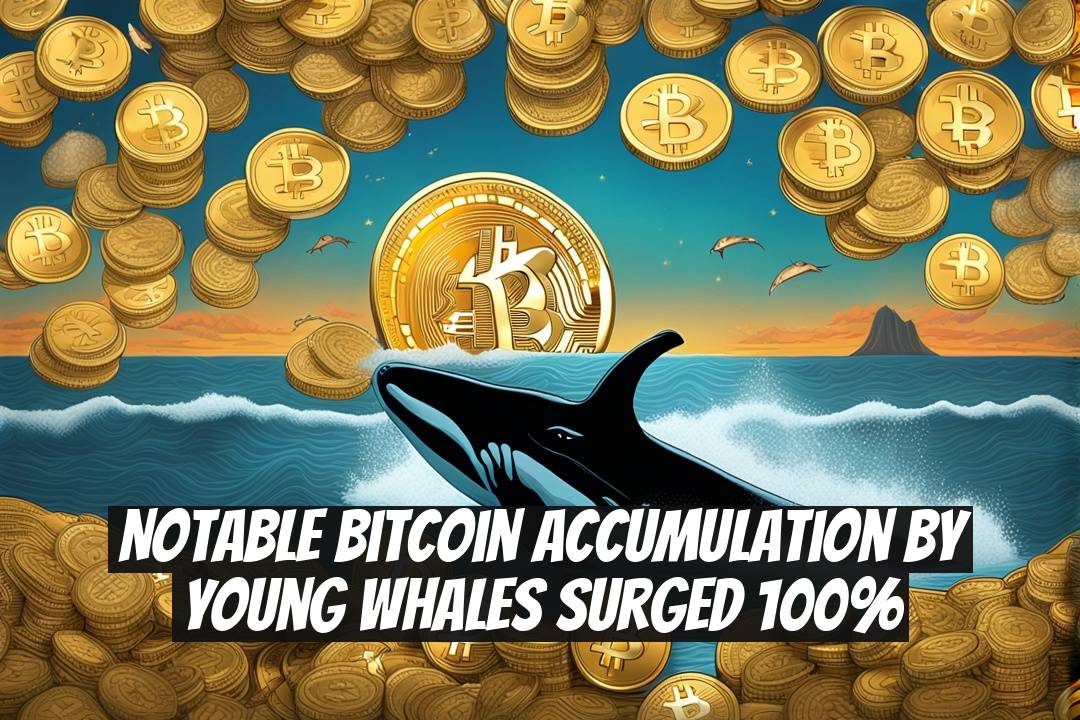 Notable Bitcoin Accumulation by Young Whales Surged 100%