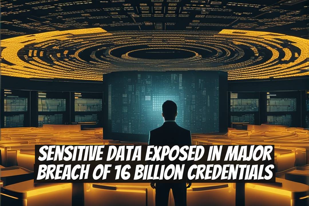 Sensitive Data Exposed in Major Breach of 16 Billion Credentials