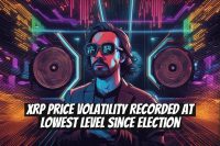 XRP Price Volatility Recorded at Lowest Level Since Election
