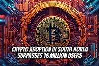 Crypto Adoption in South Korea Surpasses 16 Million Users